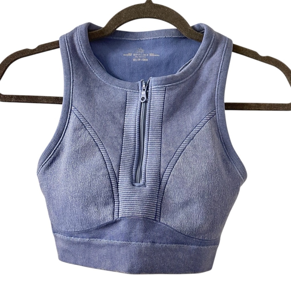 Aerie Offline Blue Sports Bra size XS